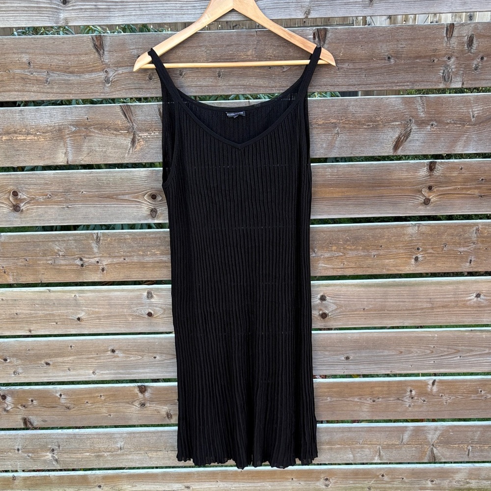 Eileen Fisher Black Sleeveless Dress size L